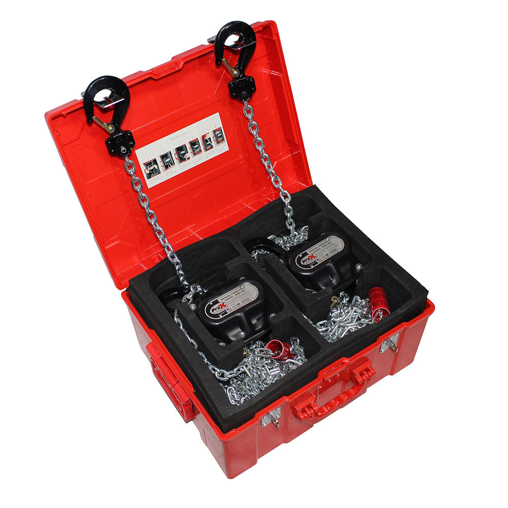 ProX 1 Ton Manual Chain Hoist W/30 Ft (9 M) Chain-trussing-ProX- Hermes Music